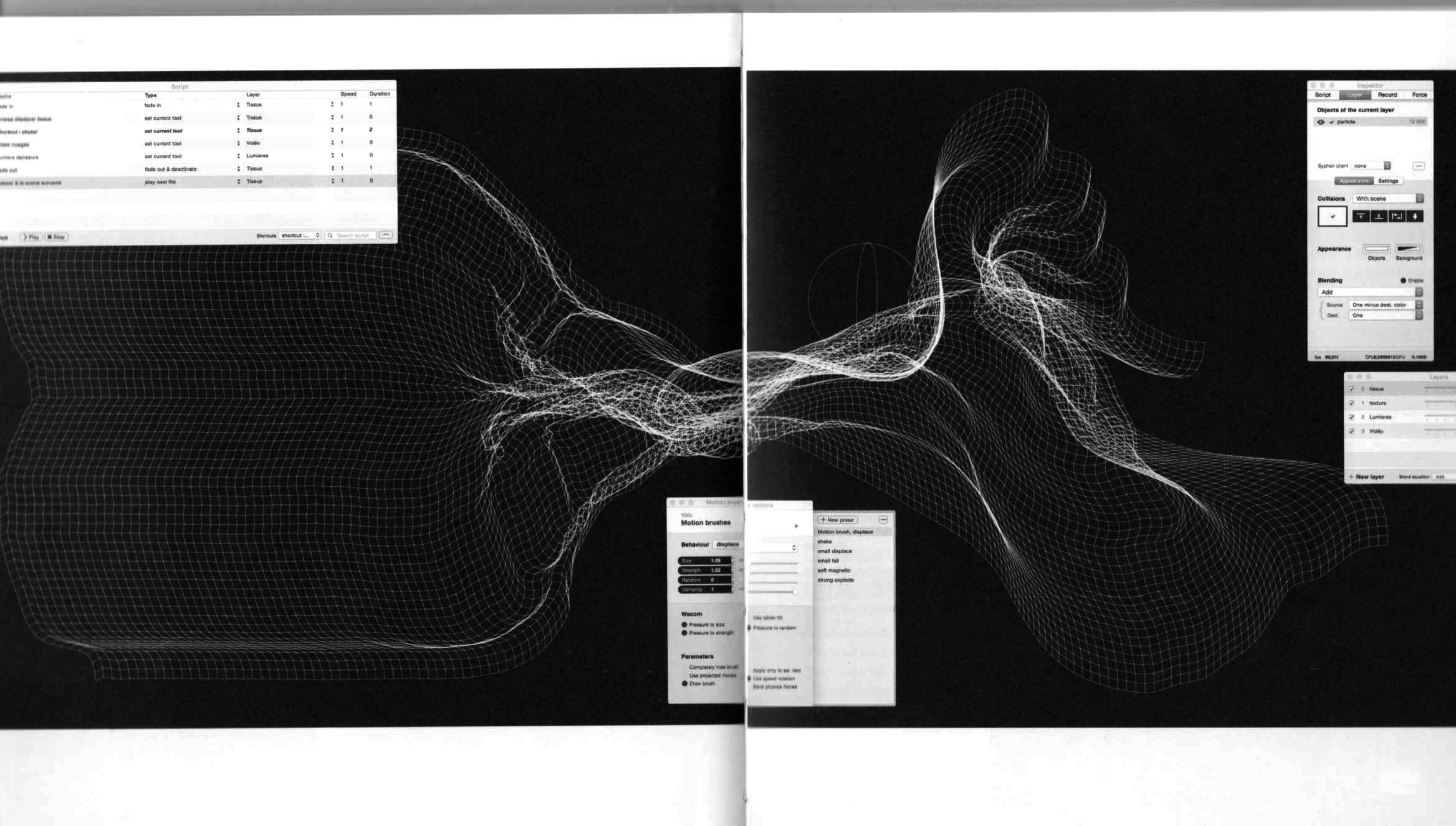 photographie d'un livre avec du noir et blanc
