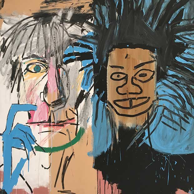 Dos Cabezas - 1982 - Jean-Michel Basquiat et Andy Warhol