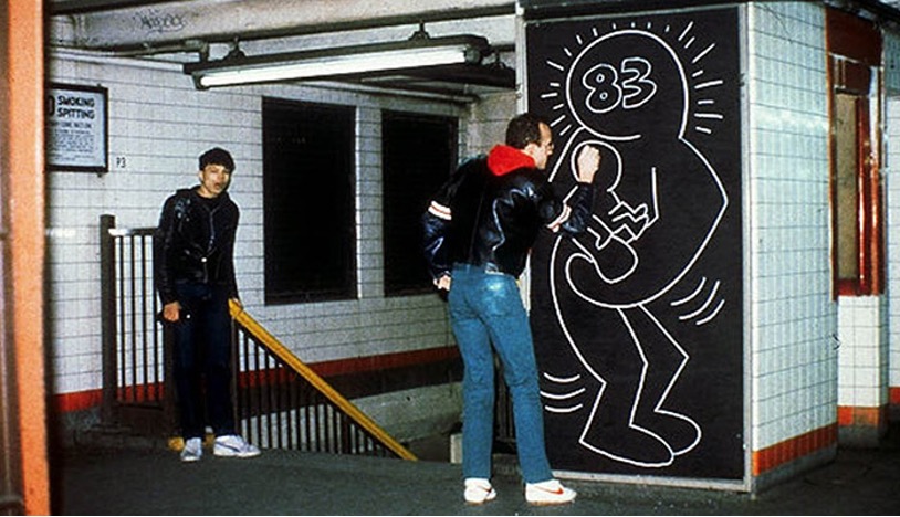 street art Keith Haring